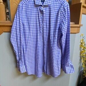 Hugo Boss Men's Modern Plaid Slim Fit Shirt - 16.5” neck